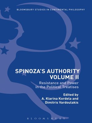 cover image of Spinoza's Authority, Volume 2